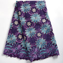 Swiss Voile Cotton Lace Fabric African 2021 Embroidery African Cotton Voile Lace Dubai Style For Everying Wedding Party 2491A
