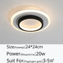 Modern LED Ceiling Lights Round Square Lighting For Bedroom Kitchen Aisle Corridor Indoor Lamps Fixtures Lustres Lampadari Dero