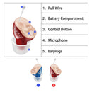 Hearing Aids Audifonos T12 for Deafness/Elderly Adjustable Micro Wireless Mini Size Invisible Hearing Aid Ear Sound Amplifier