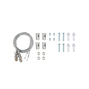 Accessories for LED panel 4 cables and suspension accessories for Amstrong LED ceiling of 1.5m