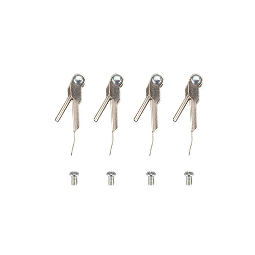 Accessories for LED panel 4 metal clip with springs for fixing luminaires of any size on the ceiling