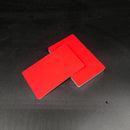 50张金属名片铝合金空白卡片，用于客户激光雕刻DIY礼品卡，7种颜色可选（金色）