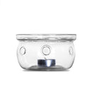 Heating Base Coffee Water Tea Candle Clear Glass Heat-Resisting Teapot Warmer Insulation Base Candle Holder Tea Accessories