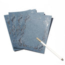 Coloffice 4PCs/Pack Retro Hot Stamping Envelope Paper Stationery Beautiful Romantic Pattern Creative Love Letter Stationery