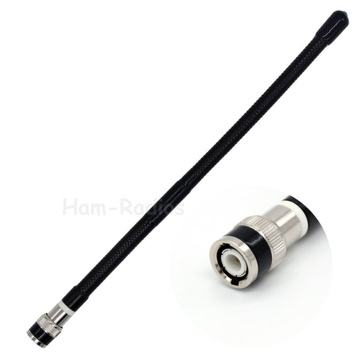 INITone 27MHz BNC Male Connector two way Radio Antenna for Kenwood  TK100 TK300 ICOM IC-V8 V80 IC-V82 Motorola CP Walkie Talkie