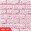 Wallpapers 3D Brick Pattern for TV background Living Room Bedroom Wall Decor DIY Self-adhesive Waterproof PE Foam Wall Stickers