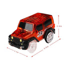 Magical Tracks LED Light Electronics Car Tracks Toy Parts 5 Colorful Lights Children&