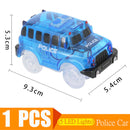 Magical Tracks LED Light Electronics Car Tracks Toy Parts 5 Colorful Lights Children&