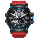 SMAEL Men Military Watch 50m Waterproof Wristwatch LED Quartz Clock Male relogios masculino 1617 Digital Sports Watches Men's