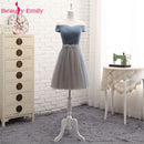 Hot V Neck Bridesmaid Dresses long for Women Elegant 2020 A Line Sparkly Tulle Pink Party Dress for Wedding Party Plus Size