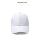 高品质可调节棒球帽带环户外运动防晒帽男女时尚平沿帽
