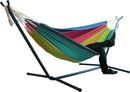 200*150cm Indoor/Outdoor Camping Hammock Hanging Chair Durable Comfort Thick Canvas Stripe Hammocks Swing Chairs without Shelf