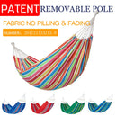 Russianon warehouses on sale Single/Double 200x150cm garden swings outdoor camping hammock  hanging chair bed portable