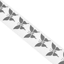 Chzimade 100x3CM Flower Heat-transfer Reflective Tape Stciker Vinyl Film DIY Iron On Fabric Clothing Accessories