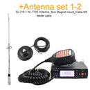 Baojie BJ-218 Mini Mobile Radio Car Radio FM Transceiver 25W VHF UHF BJ218 Vericle Car Ham Radio Dual Band Walkie Talkie