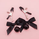 Black And Pink Woman Sexy Adjustable Nipple Clamp Breast Bdsm Small Bell Adult Fetish Flirting Teasing Sex Toys For Couples