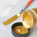 60ml Gold Paint Metallic acrylic paint,waterproof not faded for Statuary Coloring DIY hand clothes painted graffiti Pigments