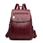The Everyday Vault | Soft Sheepskin Leather Backpack for Women