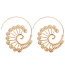 Earrings For Women Gold Fashion Jewelry Pendant Girls Trend Gift Hanging Dangler Eardrop Female Vintage Big Earrings
