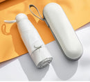 Five-holding sun umbrella sun protection UV folding umbrella female sunshade rain dual-use capsule compact portable pocket