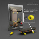 1Set Finger SkateBoard Wooden Fingerboard Toy Professional Stents Fingers Skate Set Novelty Children Christmas Gift