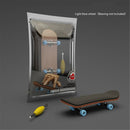 1Set Finger SkateBoard Wooden Fingerboard Toy Professional Stents Fingers Skate Set Novelty Children Christmas Gift