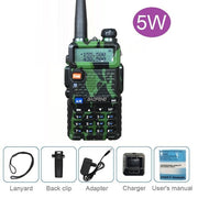 Baofeng UV-5R 8W Walkie Talkie Portable CB Ham Radio Amateur 10KM UHF VHF Scanner Radio FM Transceiver UV5R UV 5R for Hunting