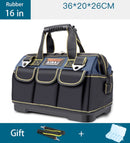 AIRAJ Multi-Function Tool Bag 1680D Oxford Cloth Electrician Bag, Multi-Pocket Waterproof Anti-Fall Storage Bag