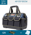 AIRAJ Multi-Function Tool Bag 1680D Oxford Cloth Electrician Bag, Multi-Pocket Waterproof Anti-Fall Storage Bag