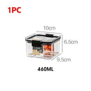 700/1300/1800ML Food Storage Container Plastic Kitchen Refrigerator Noodle Box Multigrain Storage Tank Transparent Sealed Cans