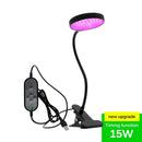 Full Spectrum Phytolamps DC5V USB LED Grow Light with Timer 15W 30W 45W 60W Desktop Clip Phyto Lamps for Plants Flowers Grow Box
