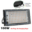 LED Grow Light AC220V 50W 100W LED Full Spectrum Phyto Lamp Greenhouse Hydroponic Plant Growth Lighting