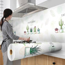 60X300cm Wallpaper Cartoon Modern Style For Kitchen Living Room Desktop Waterproof Furniture Self-Adhesive Paper Home Decoration