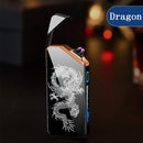 Dual ARC Electric Lighter USB Rechargable Plasma Cigarette Lighter For Smoking Windproof Flameless Lighter