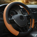 9 Color Sport Auto Steering Wheel Covers Anti-Slip Leather Car Steering-wheel Cover Car-styling Anti-catch Holder Protor