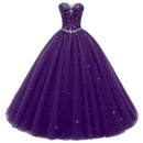 Real Picture Gorgeous Quinceanera Dresses 2020 Crystal Beads Debutante Ball Gown Prom Dresses Vestido De Quince Robe De Soiree