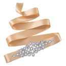 TOPQUEEN S01 Luxury Silver Rhinestone Wedding Belts Girdles for Dress Female Accessories Bridesmaid Women Dress Sequin Belt