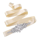 TOPQUEEN S01 Luxury Silver Rhinestone Wedding Belts Girdles for Dress Female Accessories Bridesmaid Women Dress Sequin Belt
