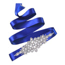 TOPQUEEN S01 Luxury Silver Rhinestone Wedding Belts Girdles for Dress Female Accessories Bridesmaid Women Dress Sequin Belt