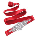 TOPQUEEN S01 Luxury Silver Rhinestone Wedding Belts Girdles for Dress Female Accessories Bridesmaid Women Dress Sequin Belt
