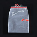 Soy Milk Wine Filter Bag Nut Milk Bag Tea Coffee Oil Yogurt Filter Net Mesh Kitchen Food Reusable Nylon Filter Bags Strainer