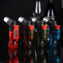 High jet Flame Butane Gas Transparent body design Refillable Adjustable Butane Jet Torch Lighter BBQ Tools Flame Ignition Tool