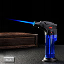 High jet Flame Butane Gas Transparent body design Refillable Adjustable Butane Jet Torch Lighter BBQ Tools Flame Ignition Tool