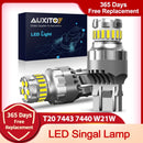 2pcs T20 W21/5W 7443 7440 LED Canbus Light For Lada Kalina Granta Vesta DRL LED Bulbs 12V 6500K White Super Bright 3030 4014 SMD