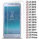 适用于三星Galaxy J3 J5 J7 A3 A5 A7 2016 2017 J2 J5 J7 Prime J4 Core S7 的9H保护钢化玻璃屏幕保护膜