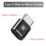 Baseus USB C Adapter OTG Type C to USB  Adapter Type-C OTG Adapter Cable For Macbook Pro Air Samsung S20 S10 USB OTG