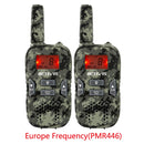 Retevis RT33 迷你对讲机儿童2件装双向电台0.5W PMR PMR446 带VOX手电筒远距离对讲机