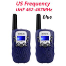 RETEVIS RT388 Walkie Talkie Children Walkie-talkies 2 pcs Two-Way Radio Station PMR Birthday Gift/Family Use/Camping 100-800M