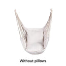 No Pillow Hammock Camping Outdoor Furniture Hanging Rope Hammock Chair Swing Garden Hanging Hammock Swing Chair Lazy Canvas Bed