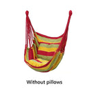 No Pillow Hammock Camping Outdoor Furniture Hanging Rope Hammock Chair Swing Garden Hanging Hammock Swing Chair Lazy Canvas Bed